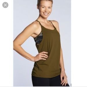 Fabletics workout bra\tank combo